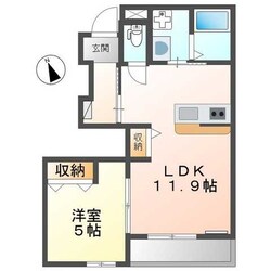 藤江駅 徒歩35分 1階の物件間取画像